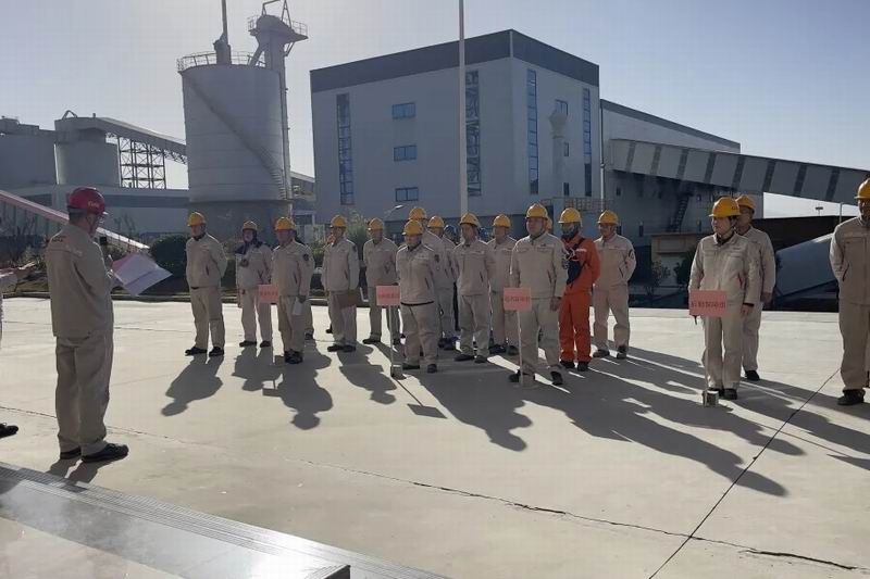 宜陽(yáng)新材料開(kāi)展物體打擊事故應急演練